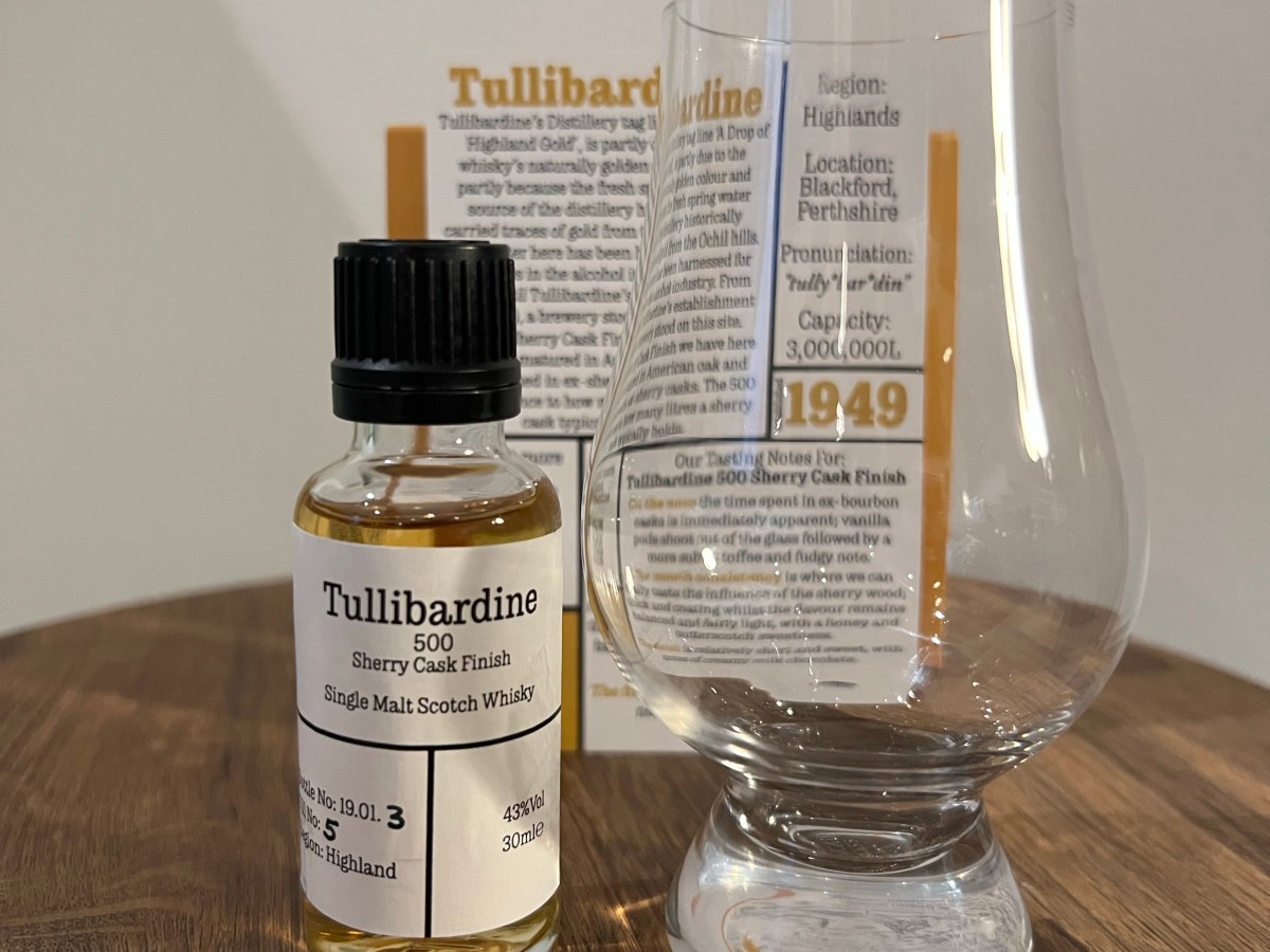 House Drams – Tullibardine 500 Sherry&nbsp;Cask